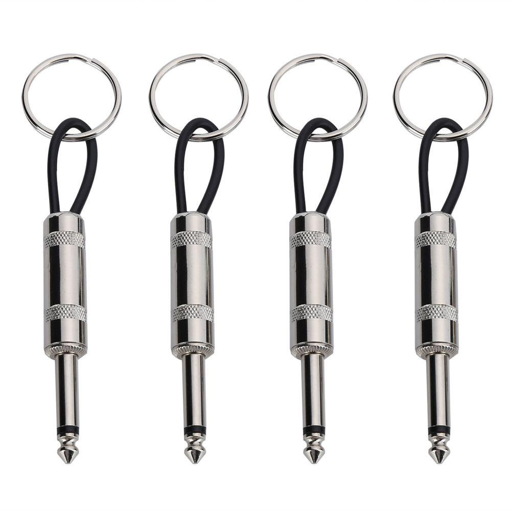 NEEDWAY Key Storage Portable Stainless Steel Rantai Penyimpanan Kunci Gantungan Kunci Artefak Logam Gitar Key Holder