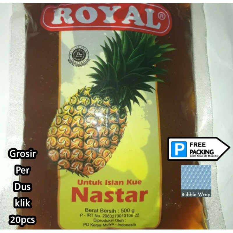 Selai Nanas Isian Kue Nastar Royal 500gr HALAL Ready