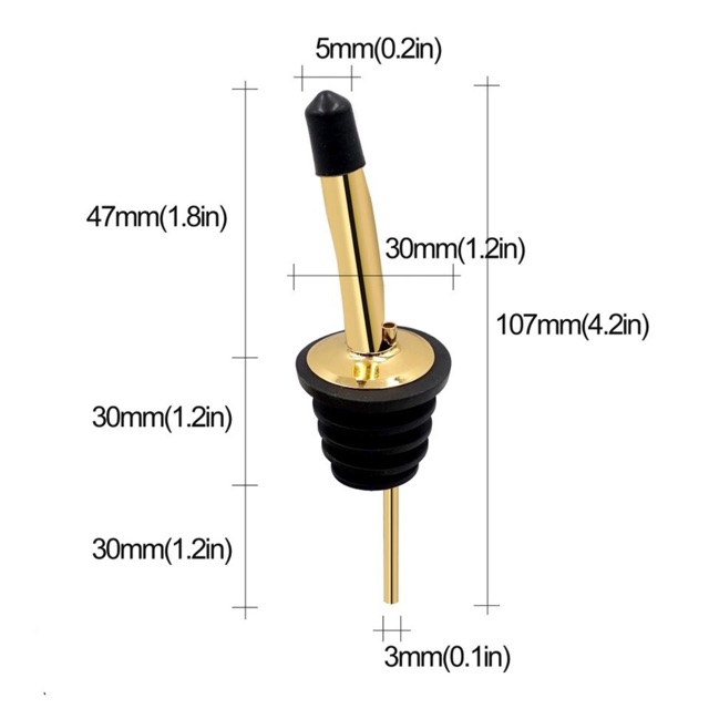 Pourer botol / penutup botol / wine pourer / wine stopper