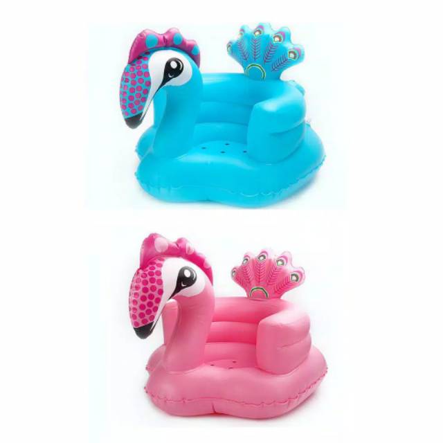 Kursi Sofa Tiup Tempat Duduk Bayi Balon Motif Binatang Infant Seat munchkin Seat Seat bather pump