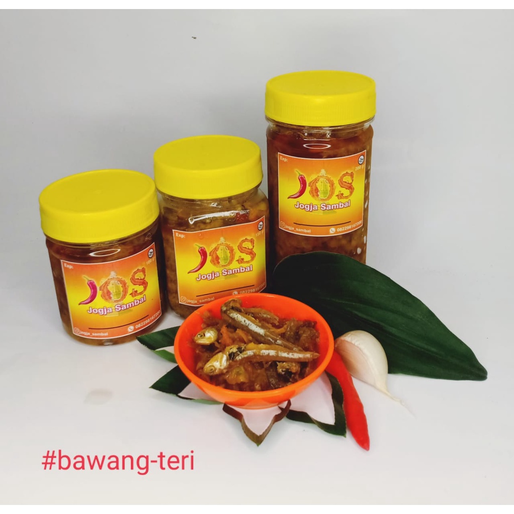 

Sambal Bawang TERI by JOS ( Jogja Sambal )
