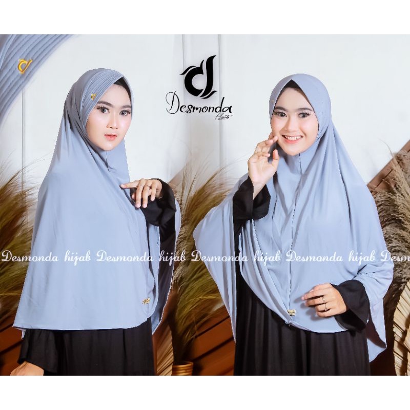 KERUDUNG BERGO AISYAH JUMBO BY DESMONDA HIJAB