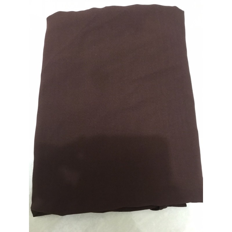 BERGO MARYAM  WOLFIS (L)/KERUDUNG MARYAM/HIJAB MARYAM/JILBAB INSTAN MARYAM-Coklat Pramuka