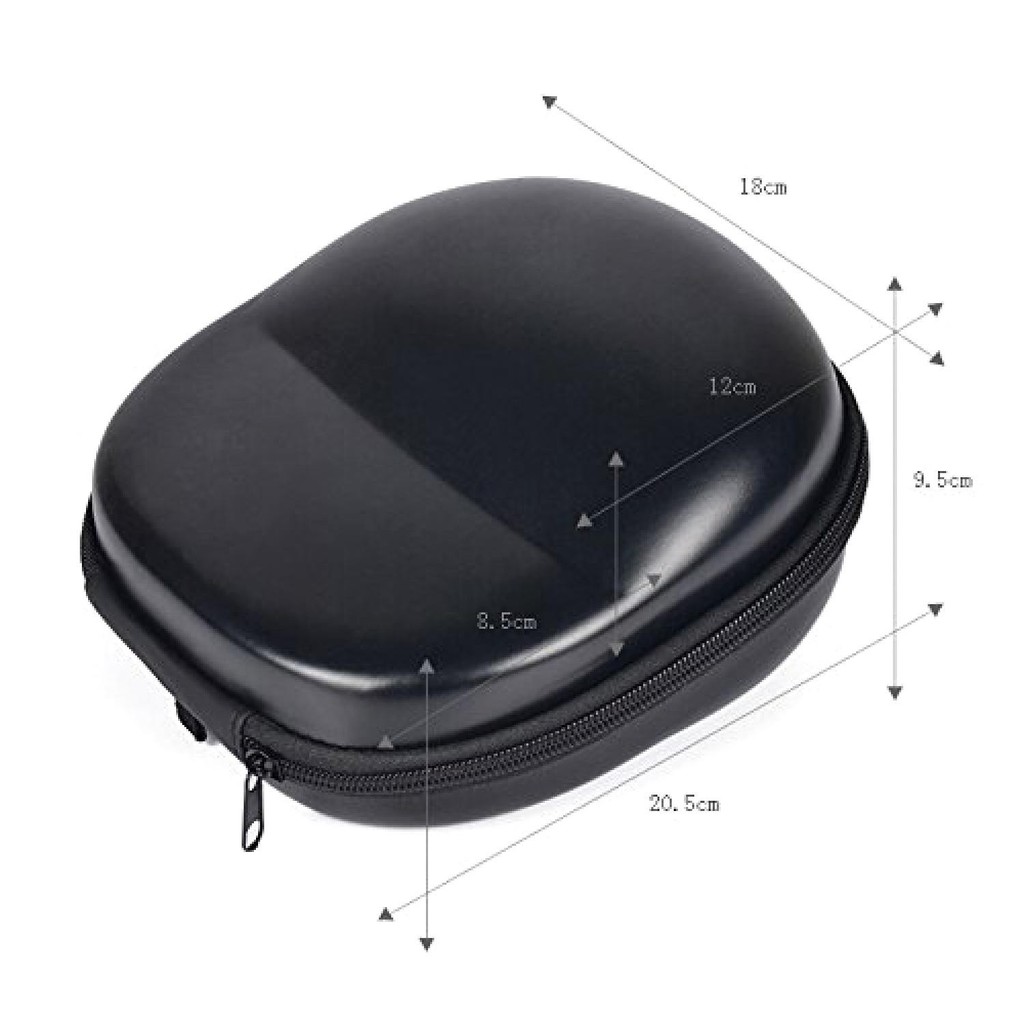 Case Headphones KE 10 Tempat Penyimpanan Earphones Henset Aman Storage Headphone Headset Berkualitas