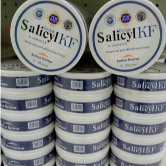 Bedak SALICYL KF 60gr (bedak anti gatal &amp; biang keringat) Bedak Salicyl KF Salicyl Kimia Farma 2% salicyl talk