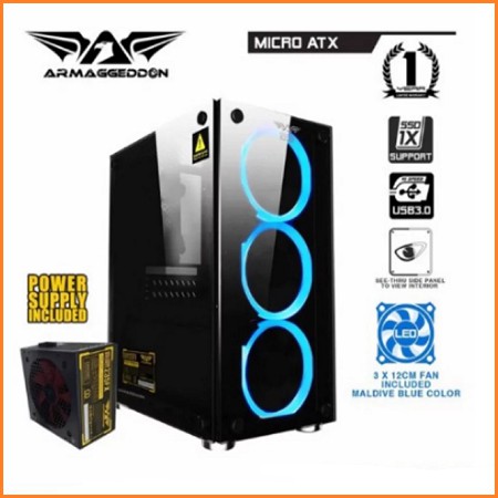 PC Gaming i5 9400F VGA GTX 1650 4GB DDR 8GB SSD 120 GB HDD 500 GB