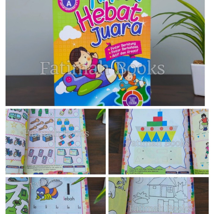 Buku Anak Hebat Tk A - Buku Paud - Buku Anak Paud