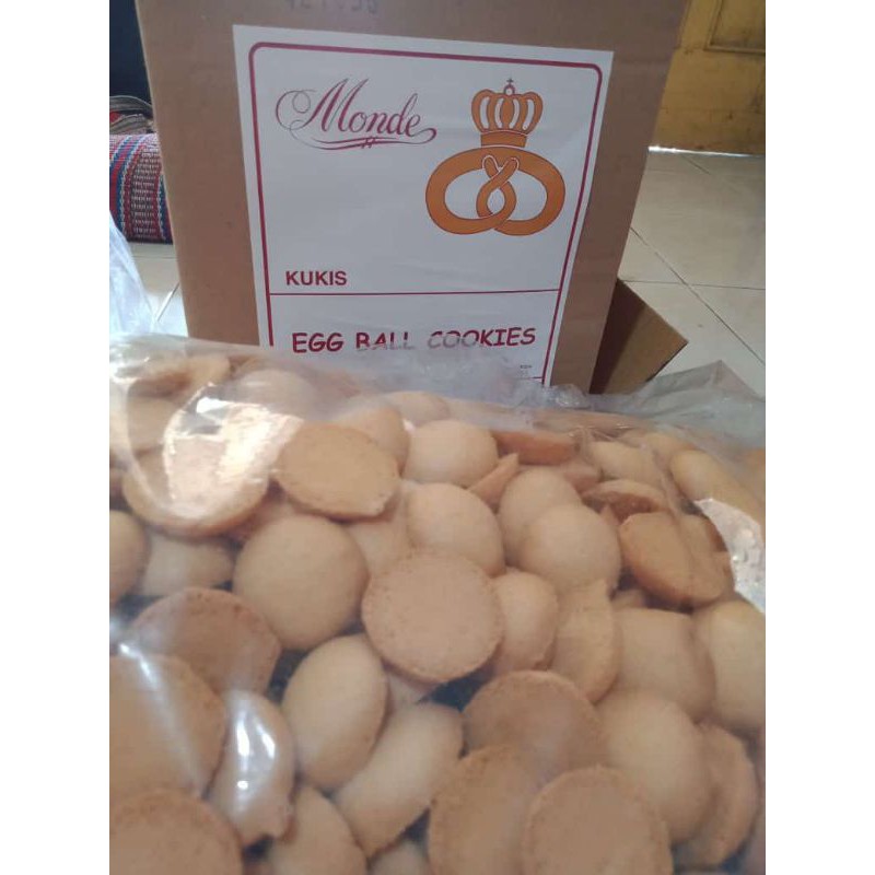 

monde egg drop kemasan 250 gram-1000 gram