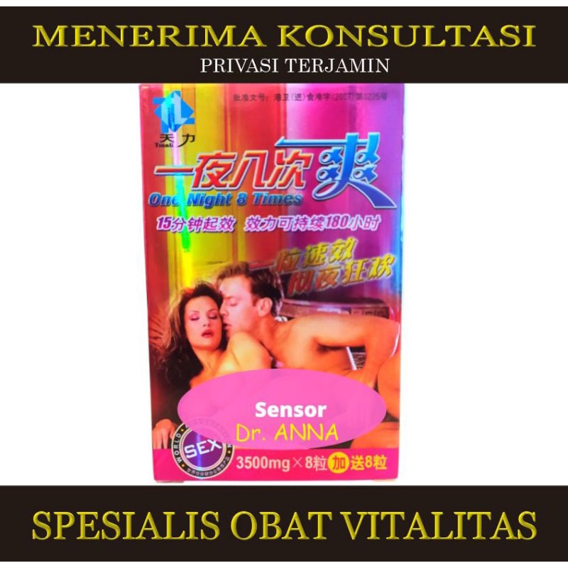 One Night Asli Obat Meningkatkan Ereksi dan Daya Tahan Pria