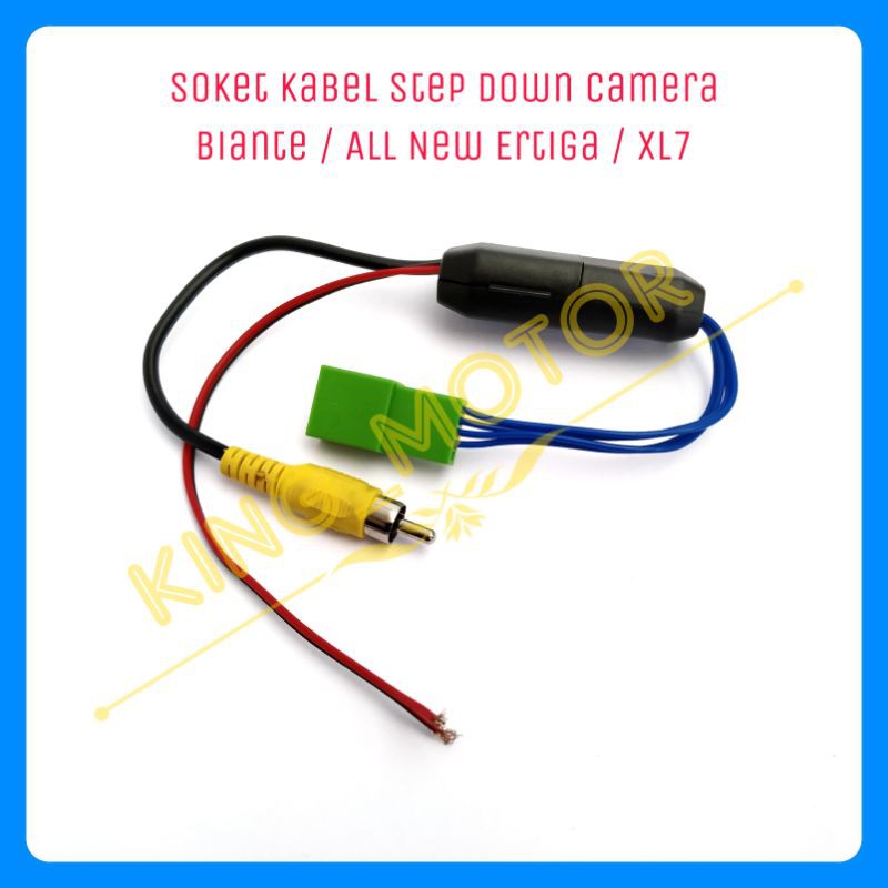 Soket Kabel Step Down Camera Kamera Biante / All New Ertiga / XL7