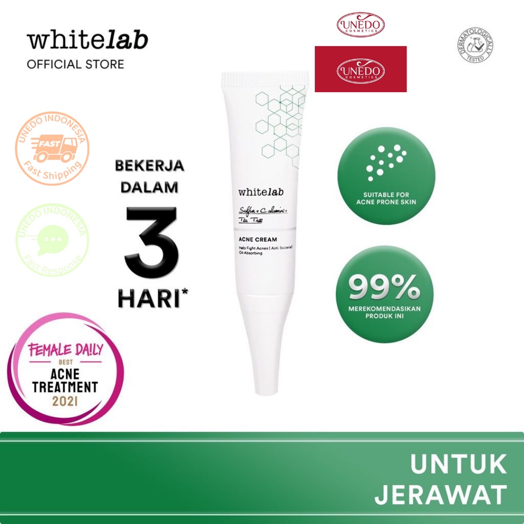 Whitelab Acne Cream Krim Jerawat