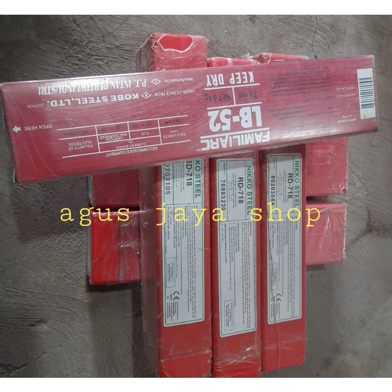 Kawat Las NIKKO STEEL RD-718 Diameter 3,2mm - AWS E 7018