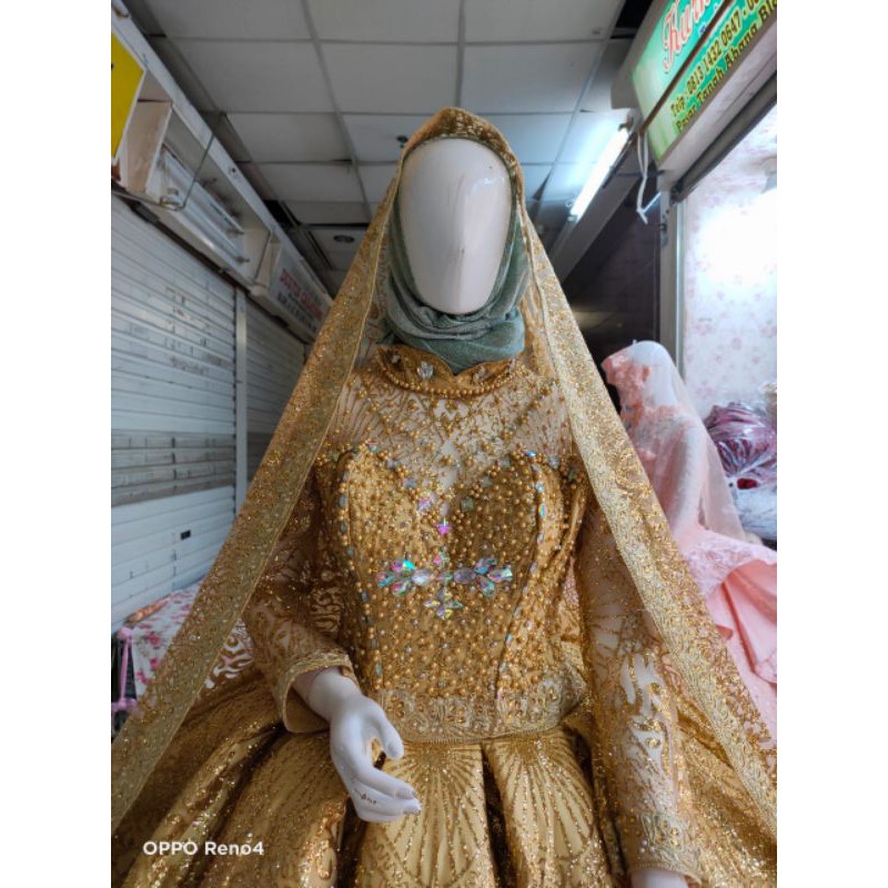 gaun pengantin india muslim murah 3jdk4