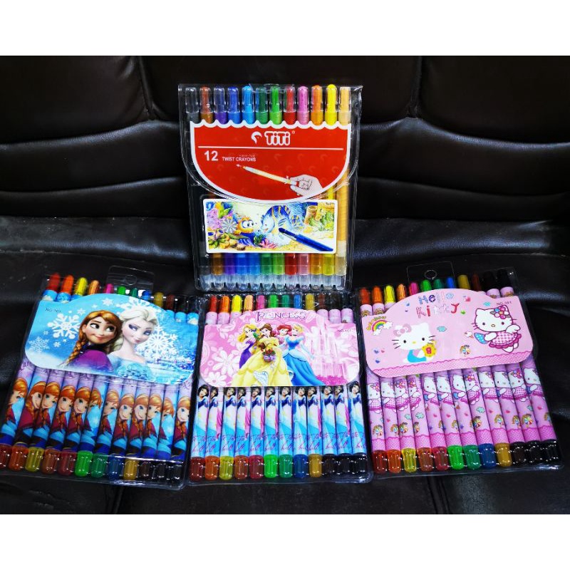 

COD - CRAYON TITI JOYKO / Krayon TITI PUITAR 12 Twist Crayons
