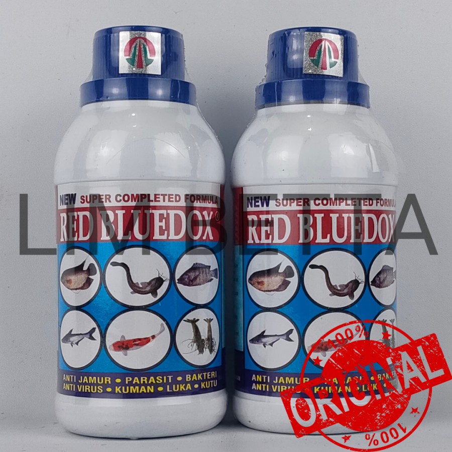 RED BLUEDOX 250 ML / OBAT IKAN ANTI JAMUR DAN PARASIT