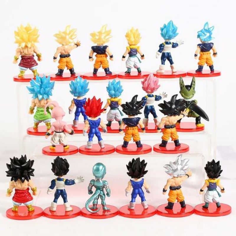 Action Figure Dragon Ball  Figure Dragon Ball Son Goku Vegeta(BISA COD)