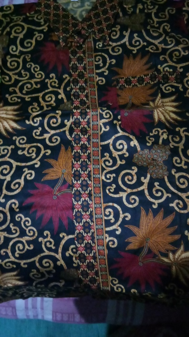 Kemeja Batik Pria Lengan Panjang Pekalongan Motif Terlaris Ready Seragam