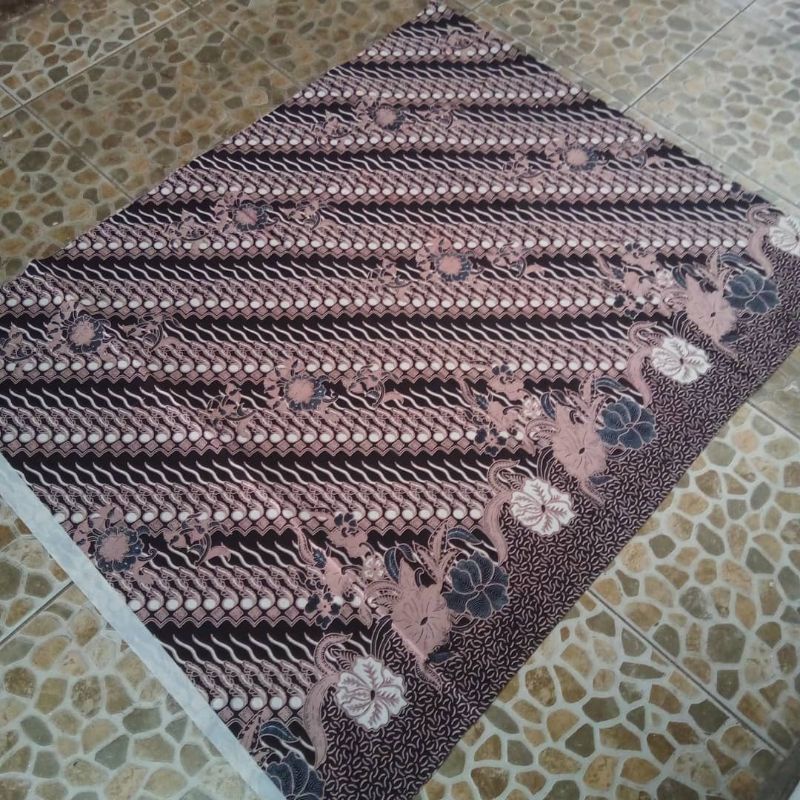 kain batik jarik solo cabut motif parang kembangan