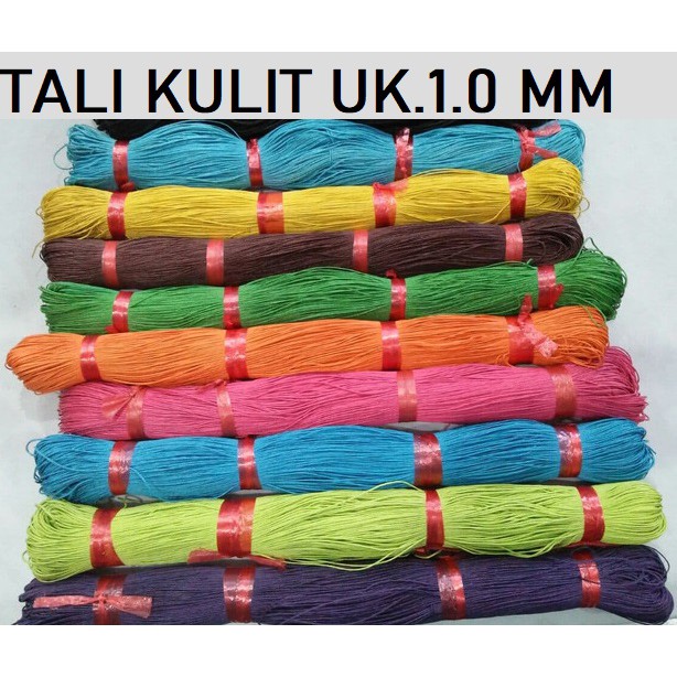 TALI SEMI KULIT UK.1.0mm-2.0mm Harga/10meter