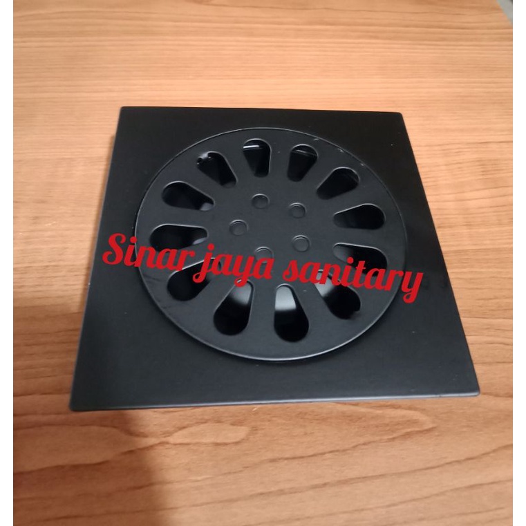 Floor drain hitam stainless / saringan pembuangan air terbaru / floor drain black murah