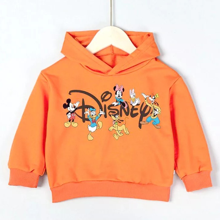 Sweater Anak Walt Disney Sweater Fleece Pakaian Anak Unisex