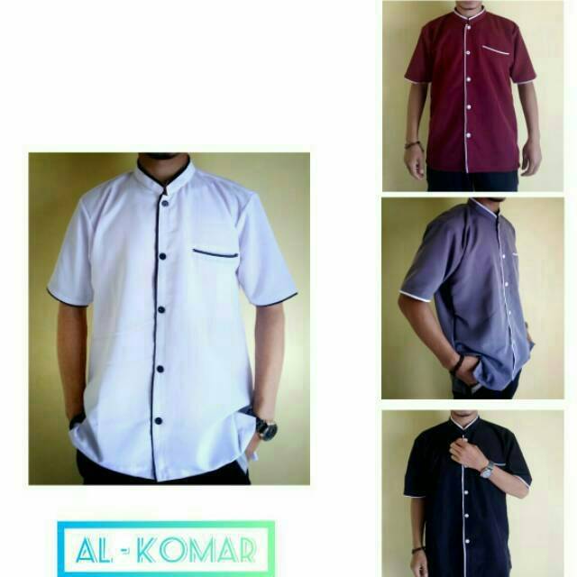 Grosir Baju Koko Dewasa Jumbo XXL-XXXL Lengan Pendek