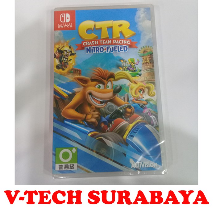 CRASH TEAM RACING NITRO FUELED ( CTR ) NINTENDO SWITCH
