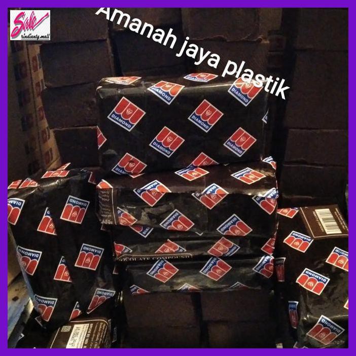 

SAKMACOKLAT- TERMURAH !!!! COKLAT DCC DIAMOND BLOK REPACK 1KG -MAKANAN-MINUMAN.