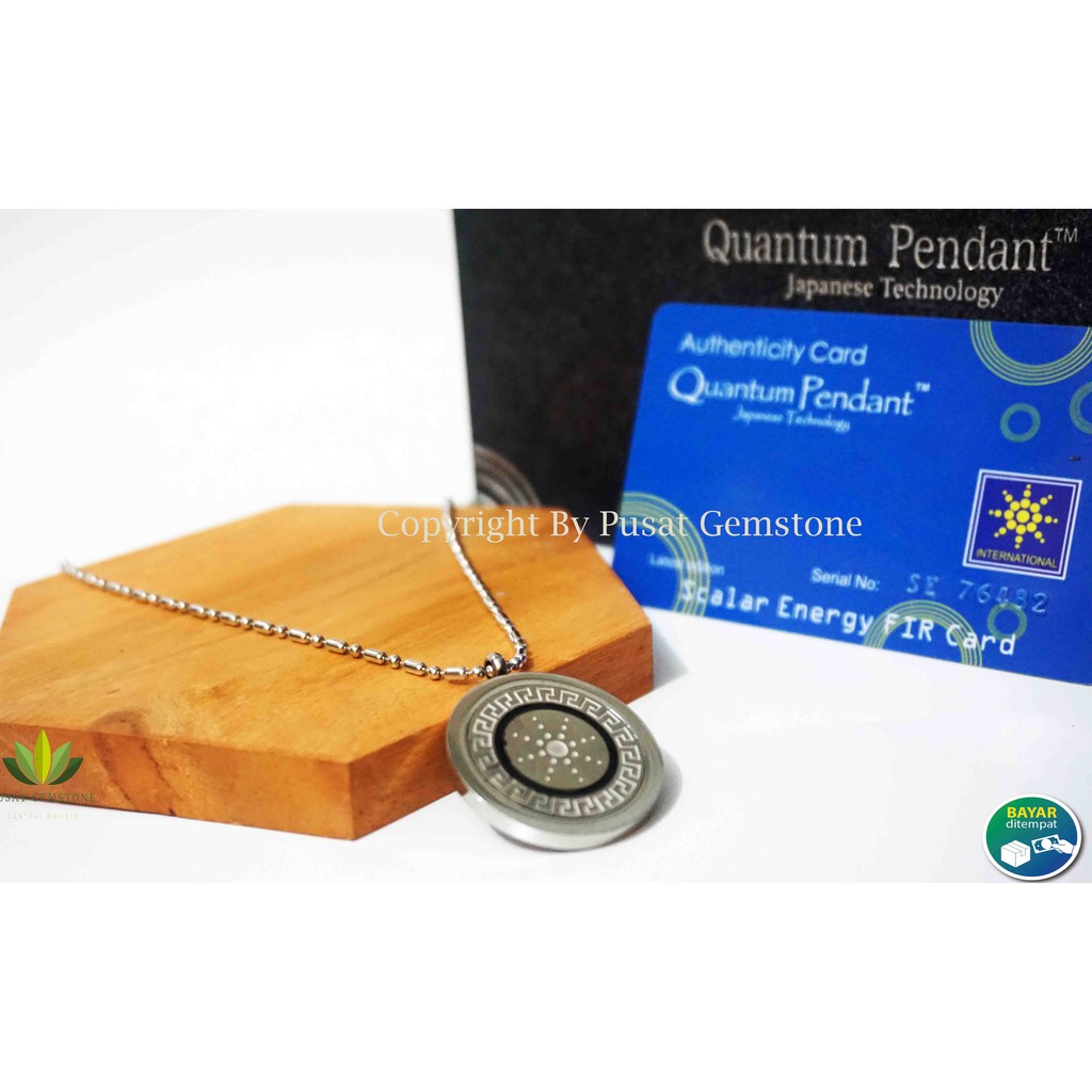 Kalung Kesehatan Quantum Pendant Asli Original