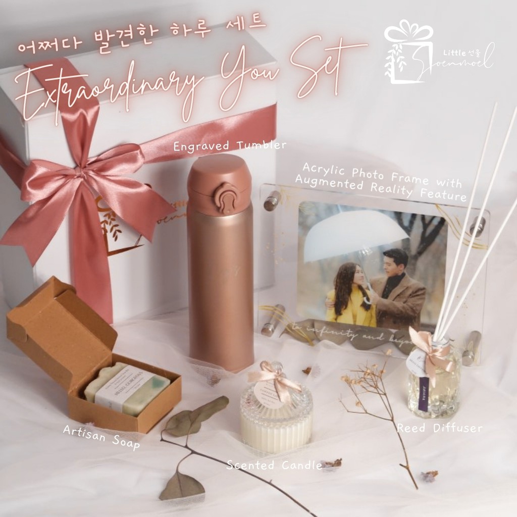 

Extraordinary You Hampers/ Tumbler Acrylic Photo Gift Set/Kado Birthday /Anniversary / Farewell / kado / hadiah
