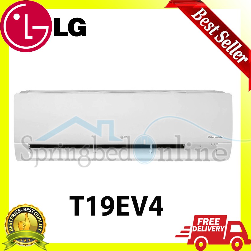 AC LG T19EV4 AC DUALCOOL with Watt Control-Eco 2PK