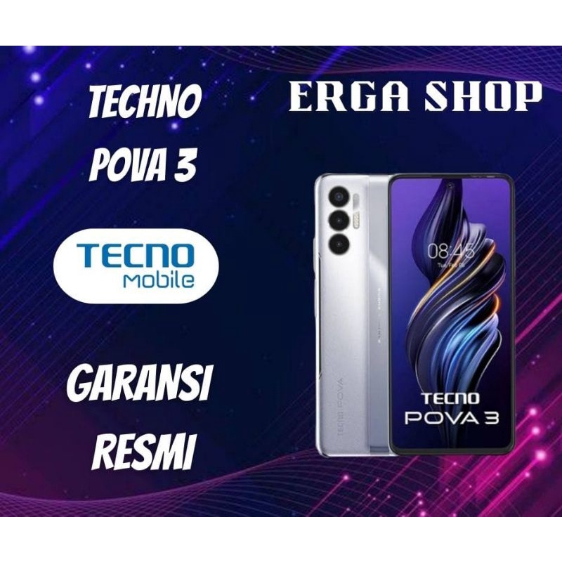 TECNO POVA 3 4/128 GAMING EDITION Garansi Resmi TECNO MOBILE INDONESIA