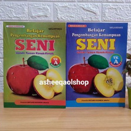 Buku TK A Belajar Pengembangan Kemampuan Seni