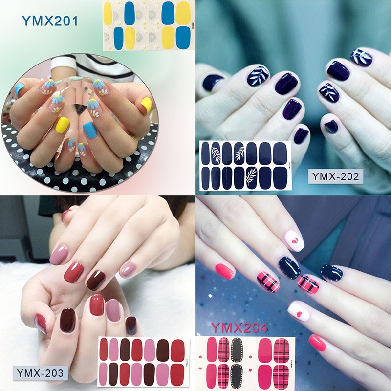 STIKER KUKU NAIL STICKER KARAKTER KODE YMX BAG 6