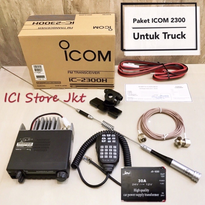 paket icom 2300 untuk mobil truck