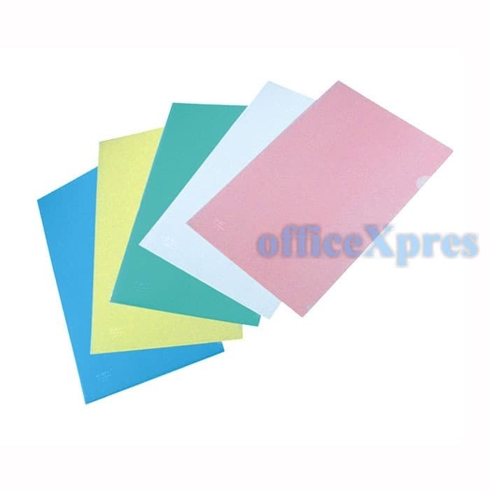 

ORGANIZER-DOCUMENT- MAP L F4 / MAP BENING CLEAR SLEEVE / CLEAR FOLDER F4 FOLIO H313 HOMBO - PUTIH