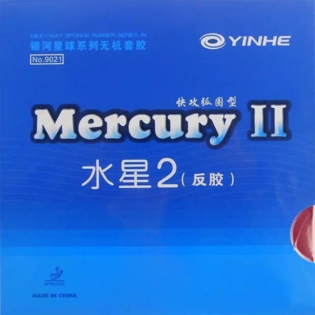 Rubber Galaxy Milky Way Yinhe Mercury II Pips-In Table Tennis