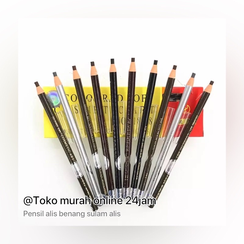 PENSIL BENANG WATERPROOF MEREK COSMETIC ART ORIGINAL