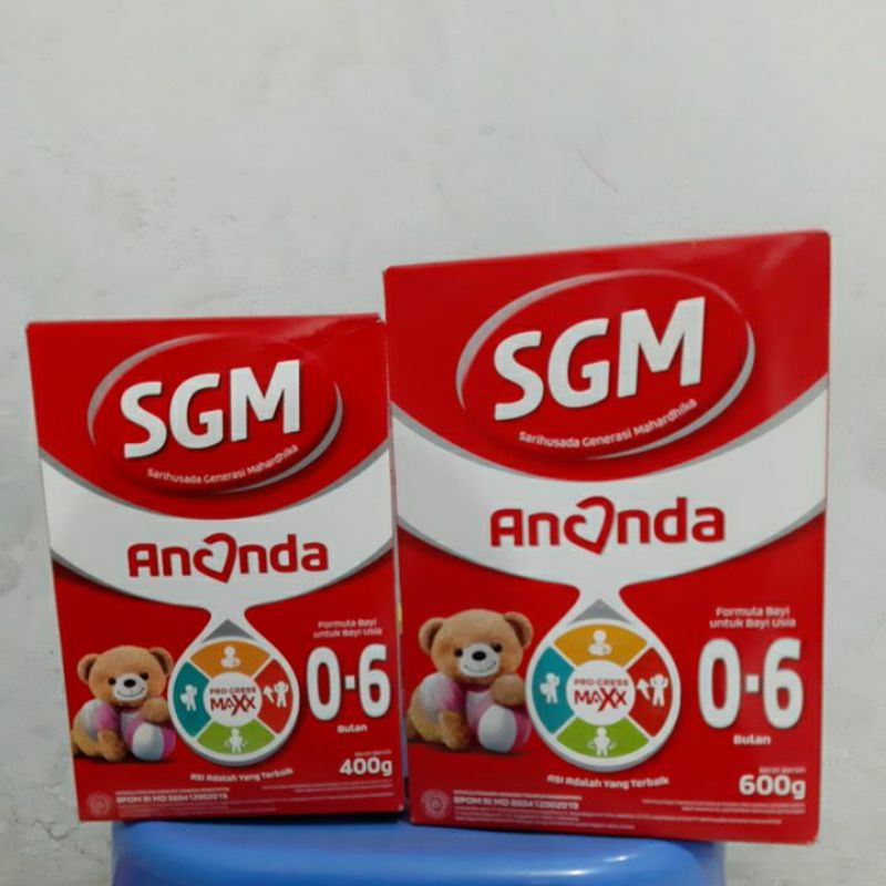 SGM 0-6 bulan