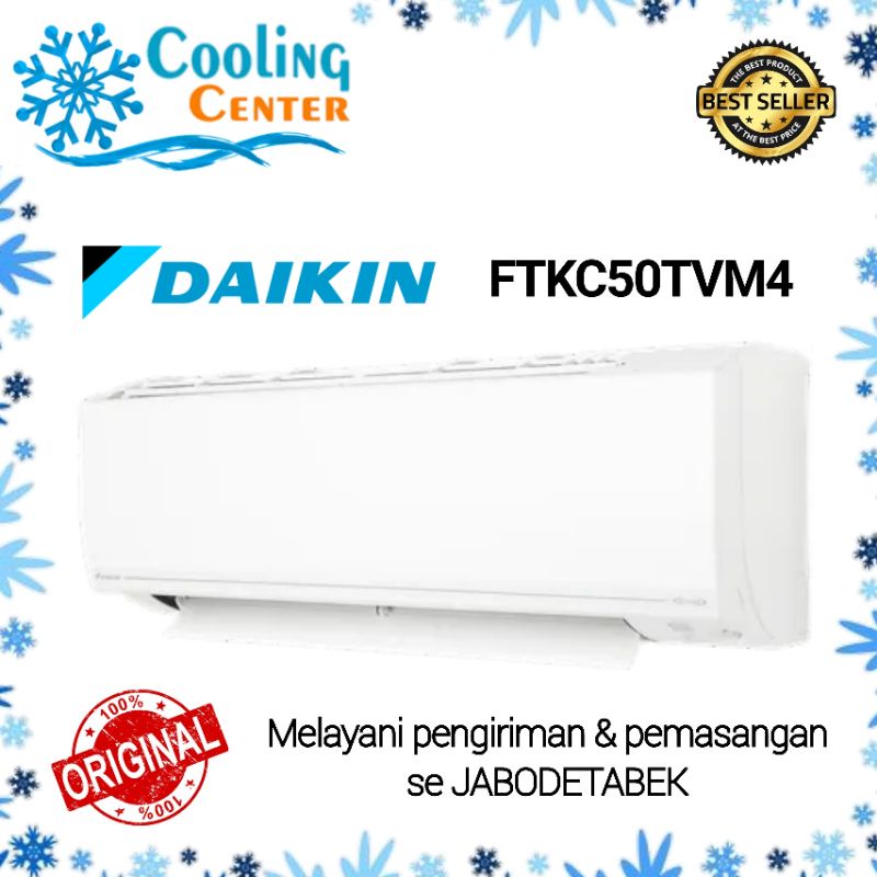 AC DAIKIN FTKC 50 2 pk THAILAND STAR INVERTER Harga Unit Only