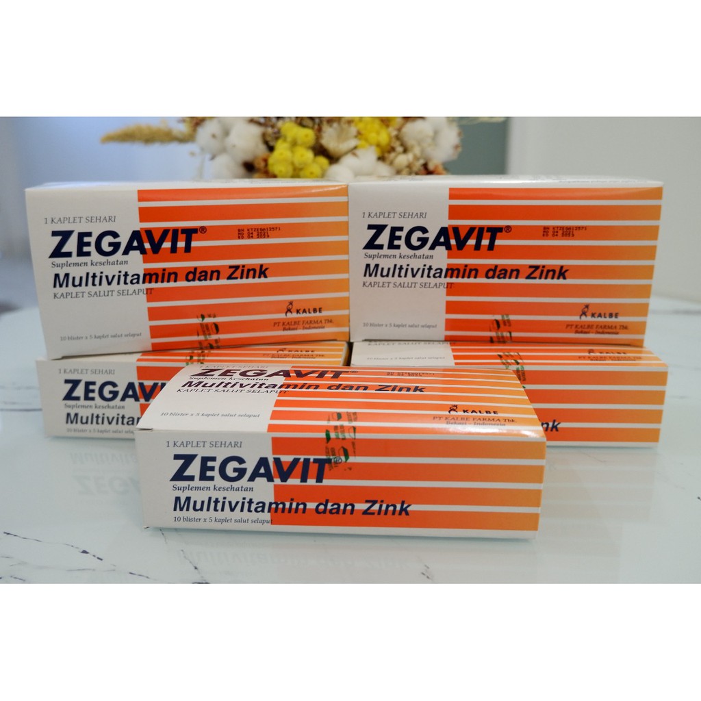 Zegavit Multivitamin dan Zinc/Box