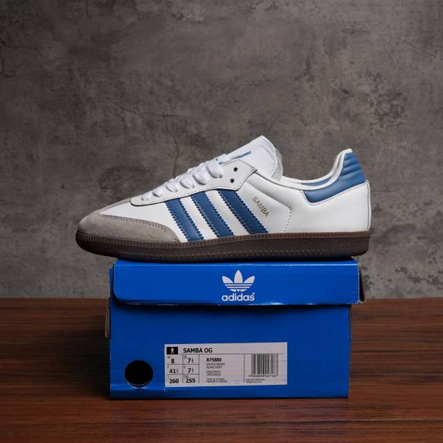 adidas samba mens blue