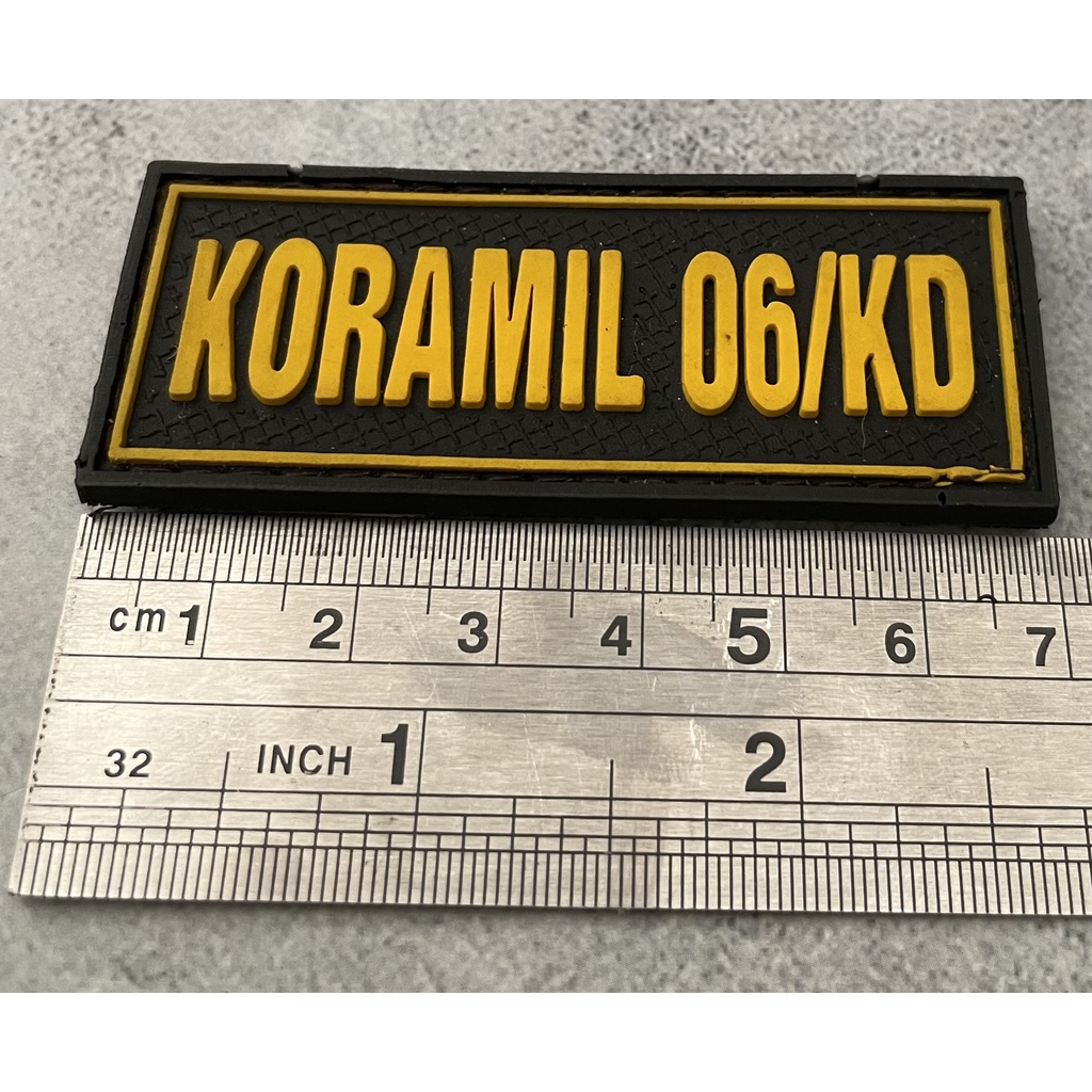 Patch Koramil 06/KD - Patch Velcro Koramil - Prepetan Koramil