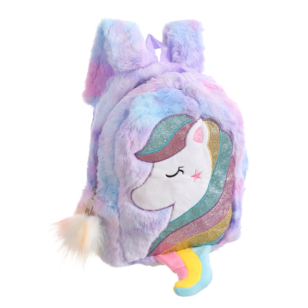 Tas ransel bulu Unicorn tas sekolah anak paud TK ransel unicorn berkualitas Tas Blingberry Original Tas Blingberry