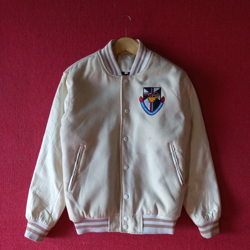 JACKET VARSITY SECOND LENGAN LEATHER