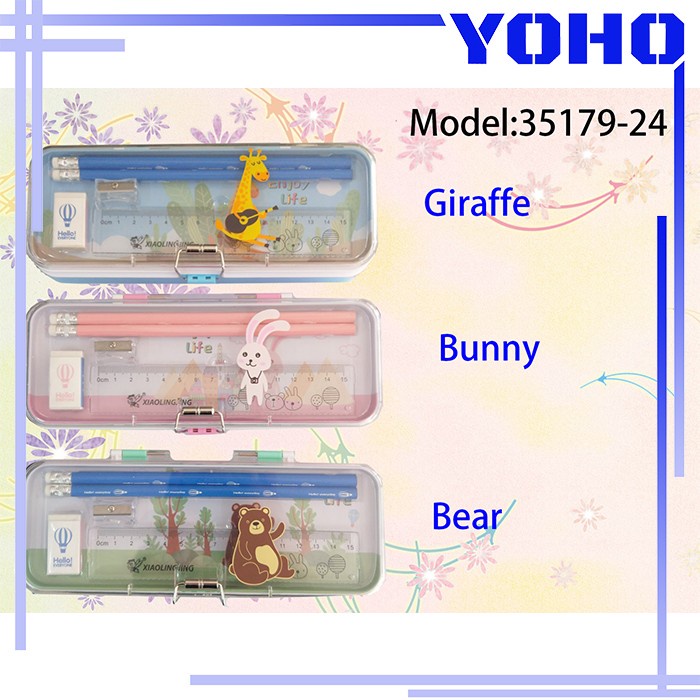 

Trendi Tempat Pensil Besi Kartun Pencil Box Cartoons 35179-24 Bagus