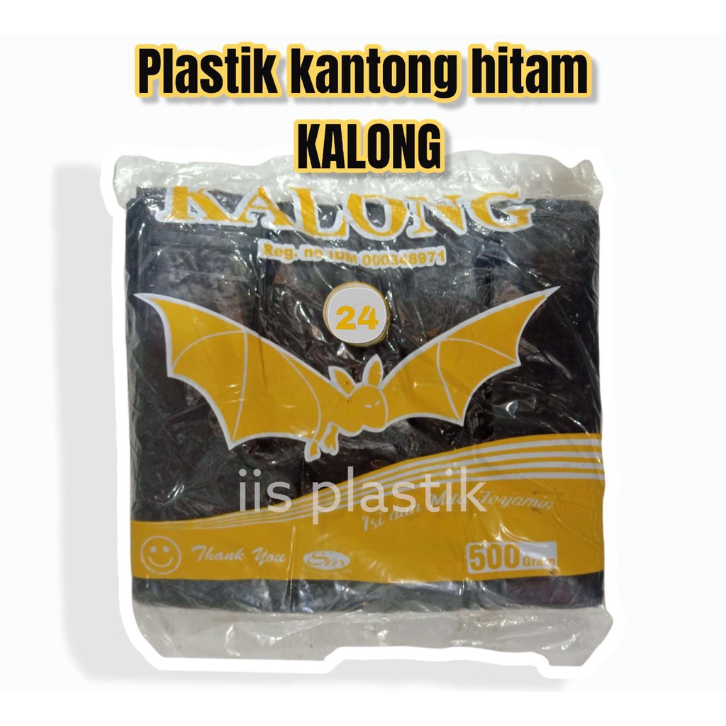 Plastik HD/ plastik kantong hitam 17,24,28,35,40 dan 50 /jumbo