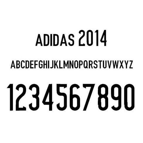 adidas font