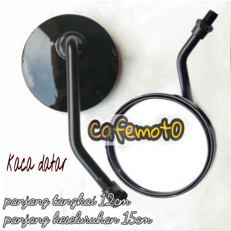 Kaca spion bulat mini klasik modern kaca cermin datar