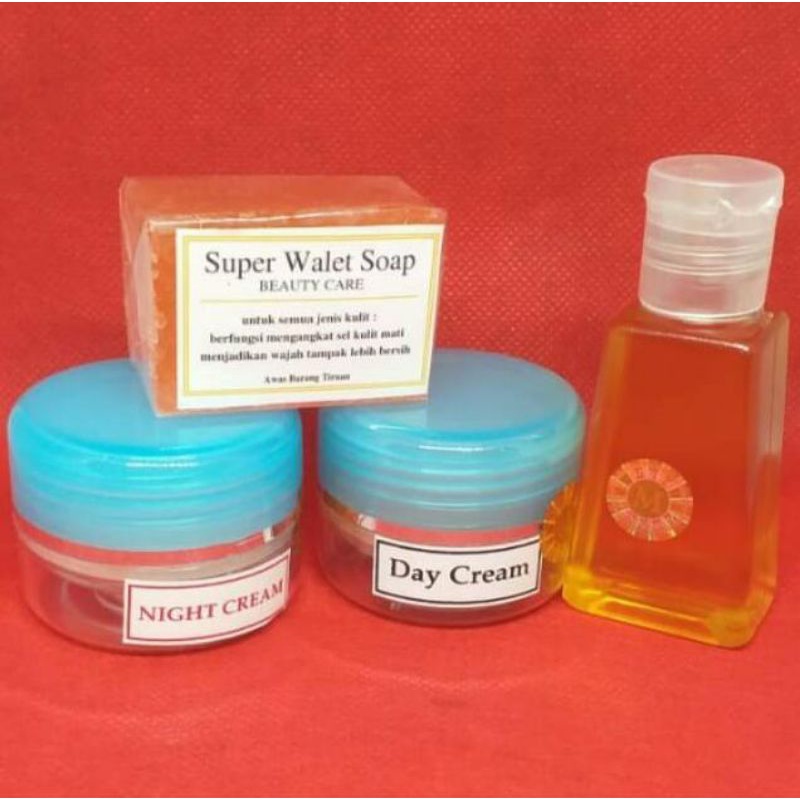 Cream Walet Pot Biru//Walet Biru 4in1 Kwalitas Super